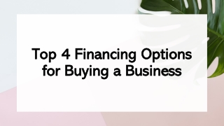 How to Secure Funding to Buy a Business : A Complete Guide for New Entrepreneurs