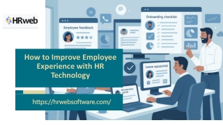 How to Improve Employee Experience with HR Technology.