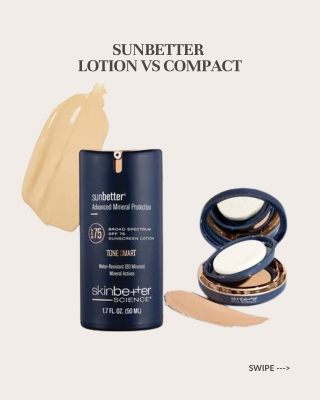 Lotion vs Compact Tone‑Adapting SPF Face-Off
