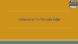 Adirondack Pet Friendly Lodging