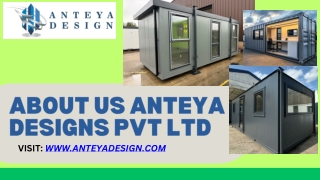 Best Portable security cabin Manufacturers - Anteya Design Pvt Ltd