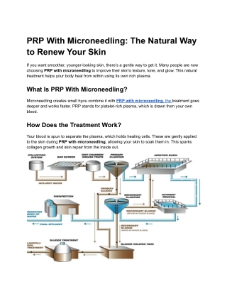 PRP With Microneedling_ The Natural Way to Renew Your Skin