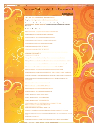 Veincare Varicose Vein Root Remover Cream