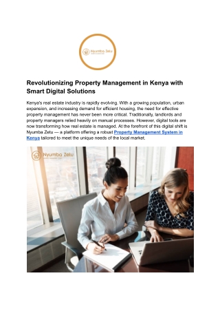 Revolutionizing Property Management in Kenya with Smart Digital Solutions (1)