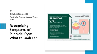 Recognizing Symptoms of Pilonidal Cyst - What to Look For