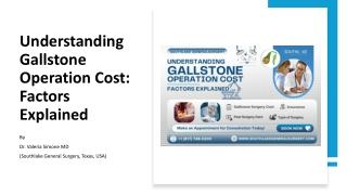 Understanding Gallstone Operation Cost - Factors Explained
