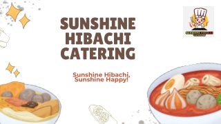 Personal Chef Destin FL – Private Hibachi at Your Home