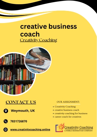 creative business coach