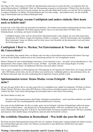 CashSplash 3 Reel von Microgaming – Klassischer 3 Walzen Slot mit Retro-Charme