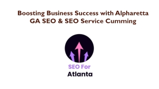 Boosting Business Success with Alpharetta GA SEO & SEO Service Cumming