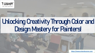 Unlocking Creativity Through Color and Design Mastery for Painters!