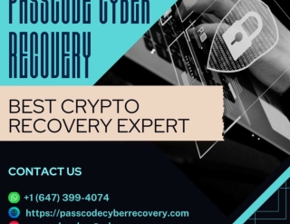 Crypto Recovery After a Costly Mistake : Passcode Cyber Recovery