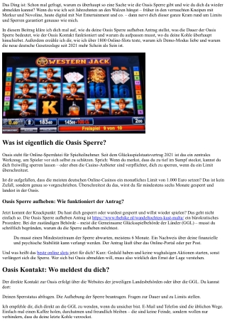 Wie melde ich mich bei Oasis ab? Ein ehrlicher Guide vom Slot-Veteranen Klaus