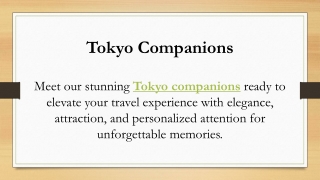Tokyo Companions
