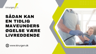 Derfor bør du aldrig springe en tidlig maveundersøgelse over