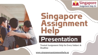 Assignment Expert Help - Singapore Assignment Help