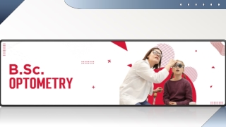 B.Sc. Optometry