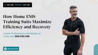 How Home EMS Training Suits Maximize Efficiency and Recovery