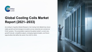 Cooling Coils Market Size, Share and Forcast