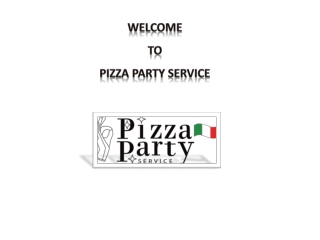 Pizza Party Service