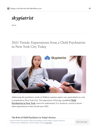 2025 Trends Expectations from a Child Psychiatrist in New York City Today