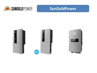 Power Your Life with a Hybrid Solar Inverter from SunGoldPower