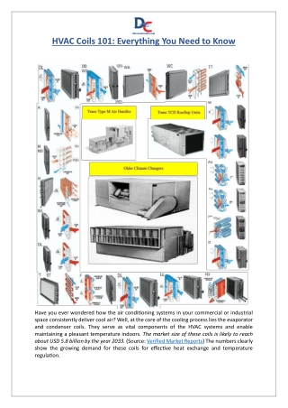 HVAC Coils Guide | Evaporator & Condenser Basics | Discount Coil