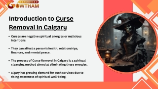Trusted Curse Removal in Calgary