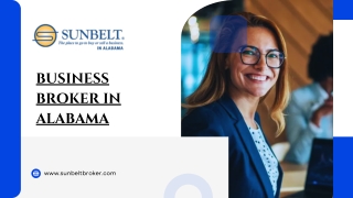 Business Broker in Alabama: Extensive Networks and Exclusive Listings