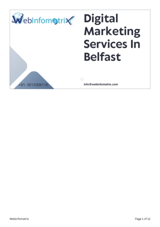 Belfast Seo Experts