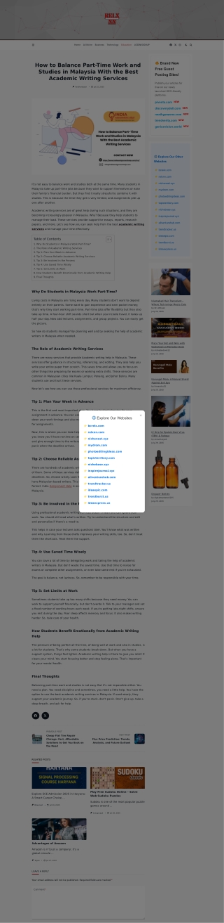 Academic Writing Services blog pdf