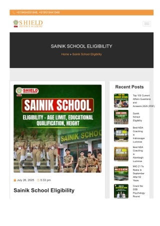 Best NDA coaching in Alambagh Lucknow