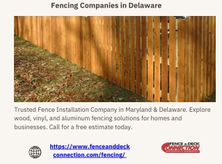 fencing companies in delaware