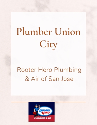 Plumber Union City