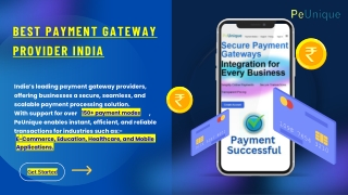 Best Payment Gateway API Provider in Noida PPT