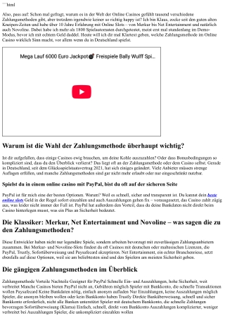 Beste Zahlungsmethode für Online Casino: Was wirklich taugt