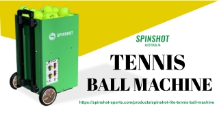 Master Your Game with a Premium Pickle Ball Machine  Spinshot Sports AU