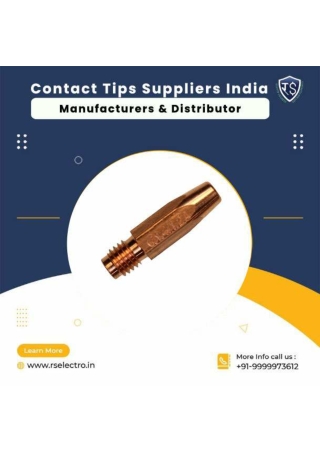 Contact Tips Suppliers India | Rs Electro