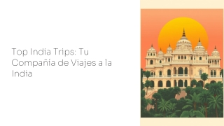 Top India Trips  Los mejores paquetes de viaje a la India
