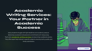 Get Reliable Support to Improve Your Academic Writing