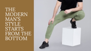 From Work Mode to Weekend Vibes – Trousers for Men