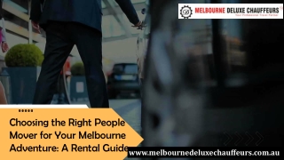 Choosing the Right People Mover for Your Melbourne Adventure A Rental Guide