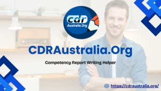 What is CDR for Australia?
