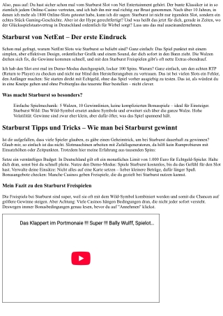 Starburst Slot von NetEnt Review – Mein ehrlicher Blick auf den Klassiker