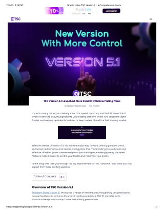 How to Utilize TSC AI Signal Copier New Advanced Version