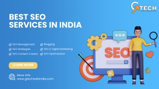 Best SEO Services That Increases Traffic and Rankings  Gtechwebindia