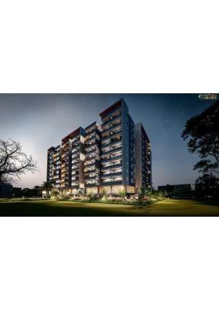 Modern Apartment Building in Italy Brought to Life by Architectural Animation