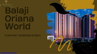 Presentation - Balaji Oriana World Tathawade
