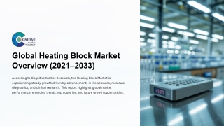 Global Heating Block Market  Forecast , Size and its Share