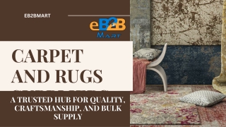 Carpet and rugs suppliers in india